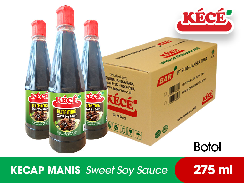 Kecap Manis KECE Botol 275 ml