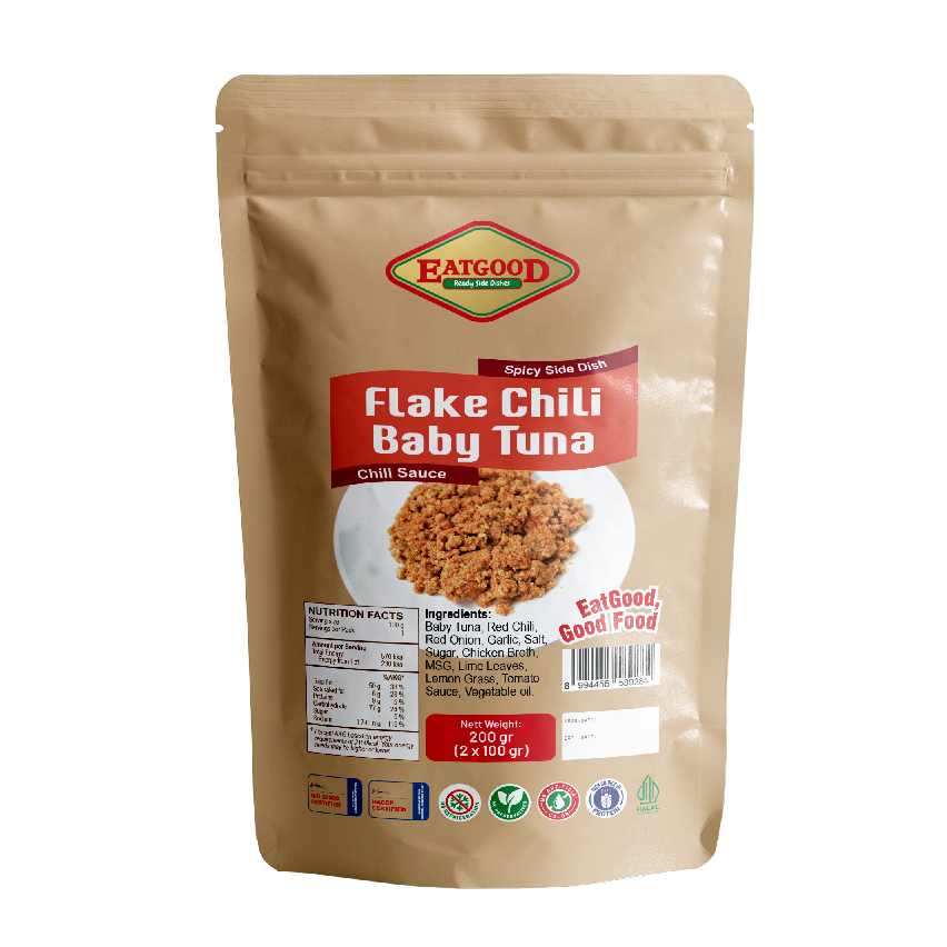 Flake Chili Baby Tuna 200 gr